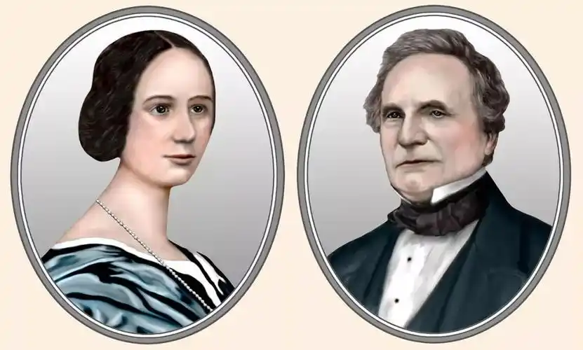 ada lovelace(阿达洛夫莱斯)(左)和 charles babbage(查尔斯巴贝奇)