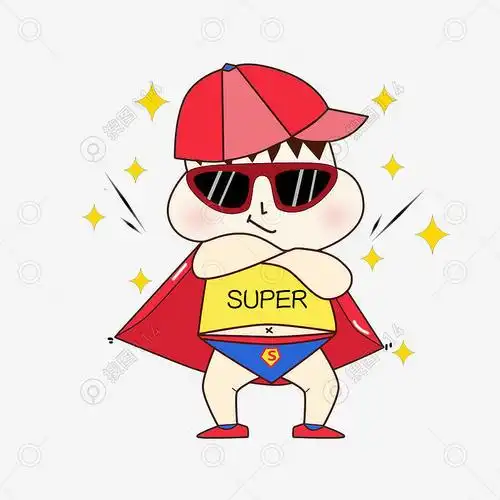 小男孩超人背影头像科技感的小男孩头像