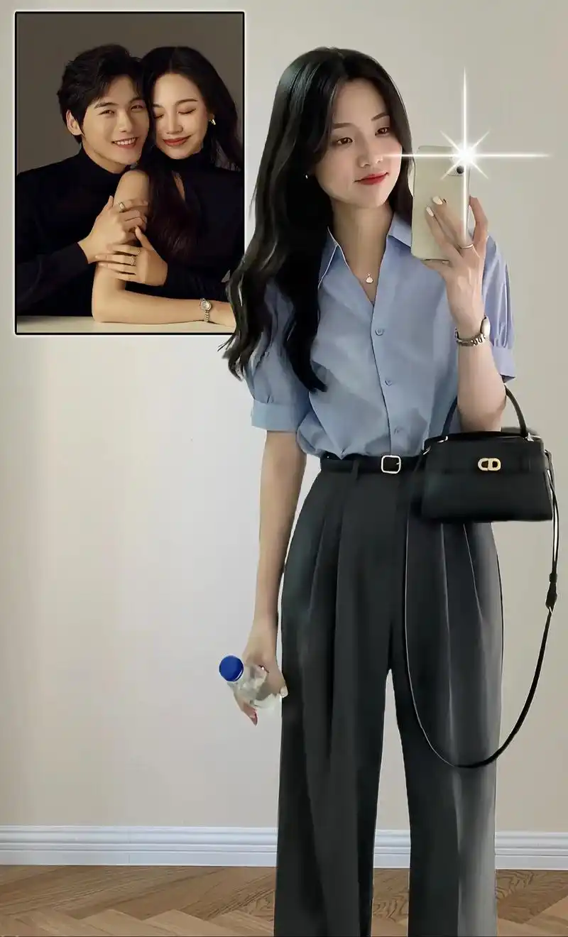 赴约必备,夏季时尚套装!姐妹们,这款夏日清凉必备,气质显白夏 - 抖音