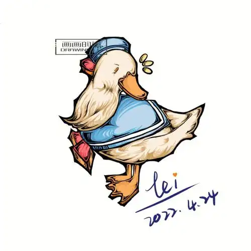 鲁美校考设计79小鸭子步骤图