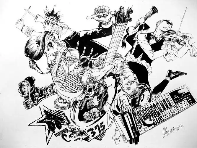 更新 摇滚风情 原创漫画