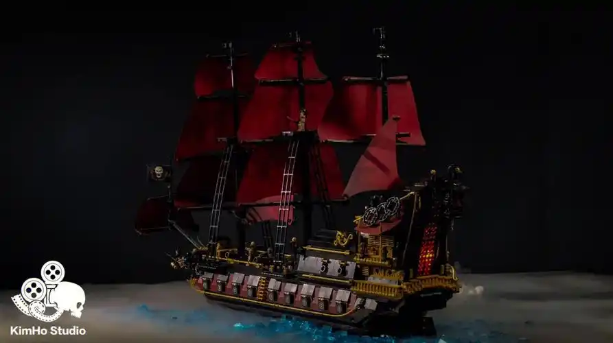 乐高moc安妮女王复仇号