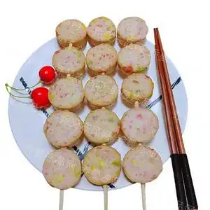 鸡肉汉堡串1包25串1件(6包)2kg*6包鸡肉含量244%