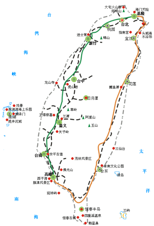 taiwan 台湾岛