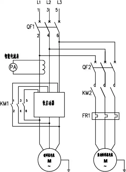 一种自动控制给料机的电气控制系统