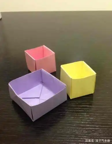 漂亮的小盒子最简单折法