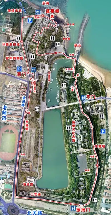 蓬莱阁一日游游览路线 蓬莱阁一日游游览路线 - 烟台本地宝