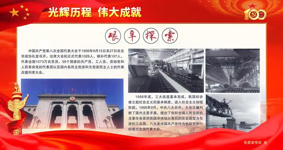 党史学习图说党史百年光辉历程