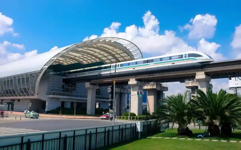 上海轨道交通磁悬浮线龙阳路浦东机场pov