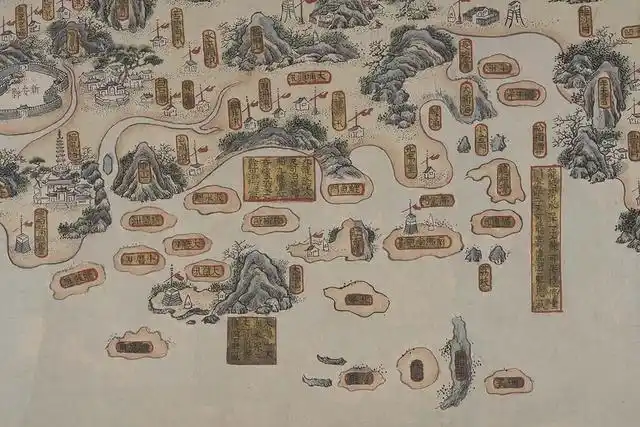 你知道中国现存最古老的地图?西方人绘制的地图和我国的有啥不同