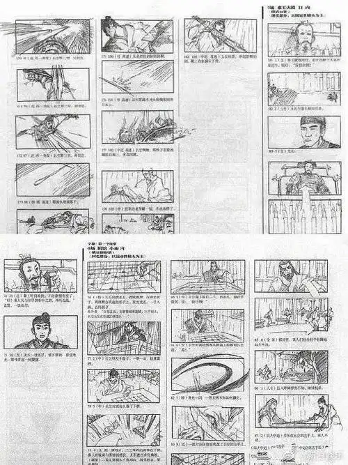 徐克分镜手稿:被导演事业耽误的漫画大师丨鲜赏