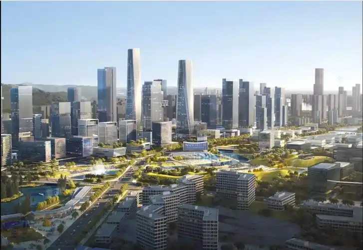 梅溪湖国际新城二期效果图