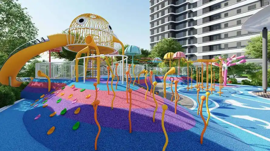 社区户外不锈钢组合滑梯有好处吗_客户_材质_设计