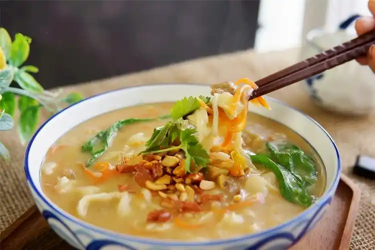 河南面食之精华——羊肉糊汤面_食品_自然_调料