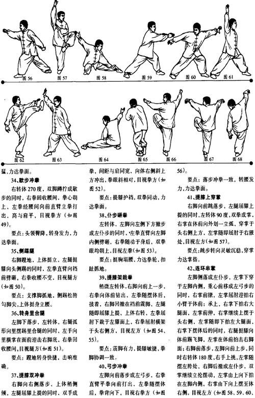 少林五花连环拳(下)_武林门派_武术_武风武术网