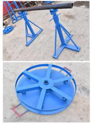 电力液压多孔电工电缆放线架光纤门式放线架盘架小型螺旋放线支架