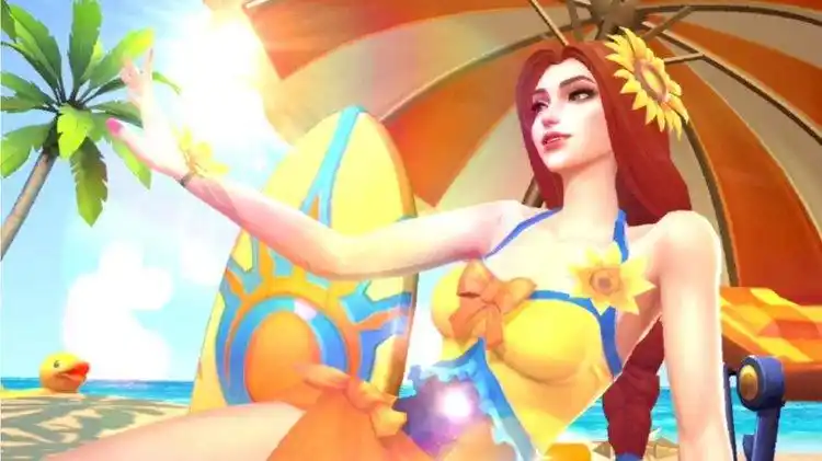 英雄联盟手游泳装皮肤大赏