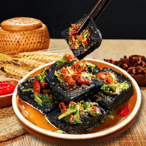 辣妈正宗长沙臭豆腐500g臭干小包包装湖南特产臭豆腐