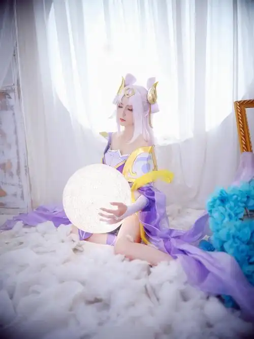 三组《王者荣耀》角色嫦娥的cosplay作品!冒着仙气的高质量大作