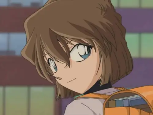 求一张灰原哀的图(撑伞)