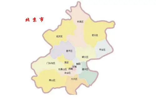 北京市地图