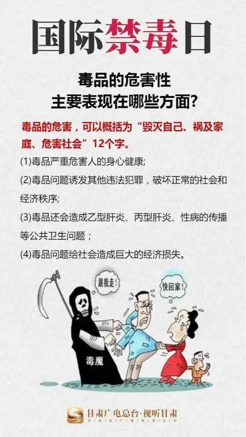 微海报丨6.26国际禁毒日——认识毒品危害,坚决对毒品说"不"