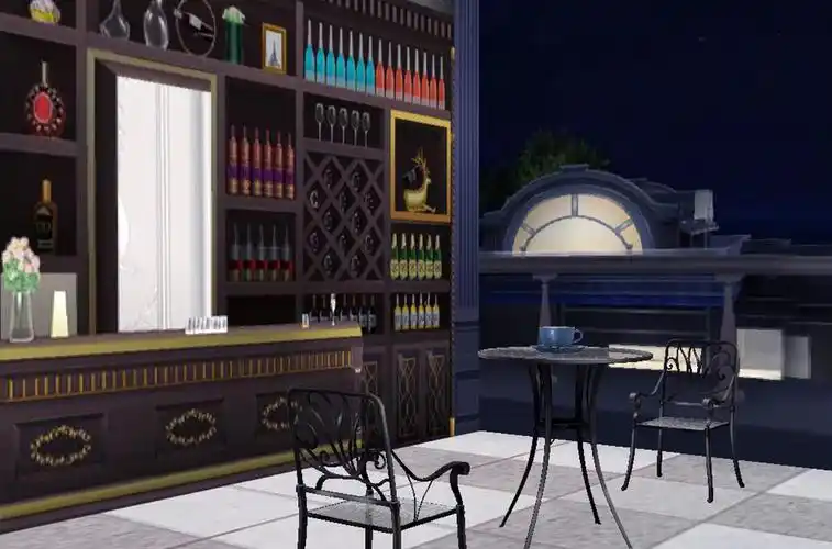 qq炫舞亲手复刻宴会厅3d房