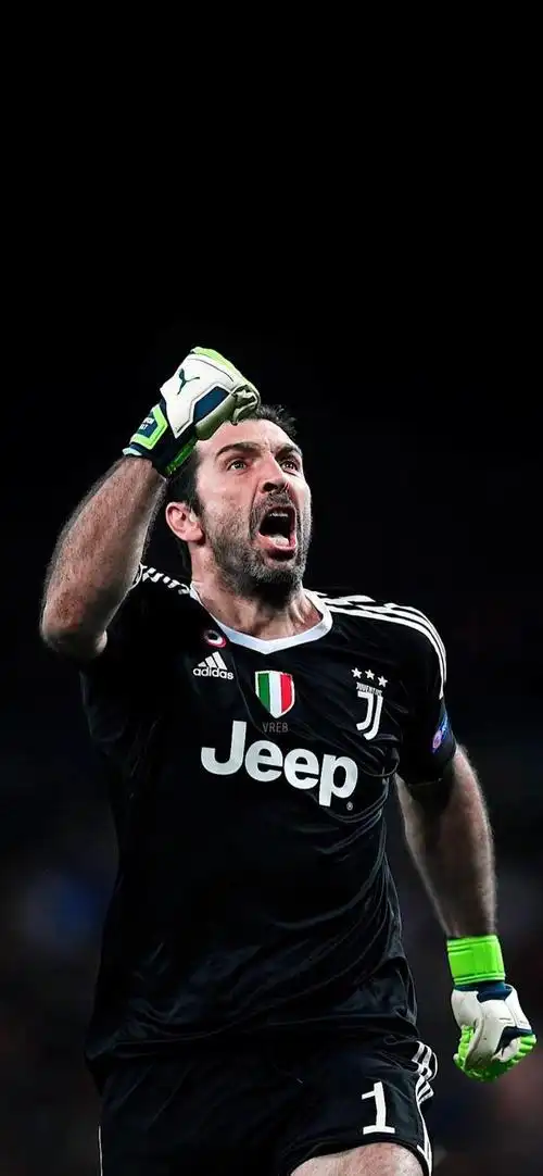 尤文传奇门将布冯壁纸合集 竖屏_pp视频体育频道