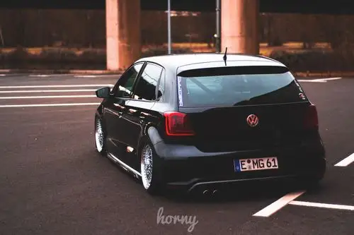 大众新polo改装气动悬挂 hellaflush姿态