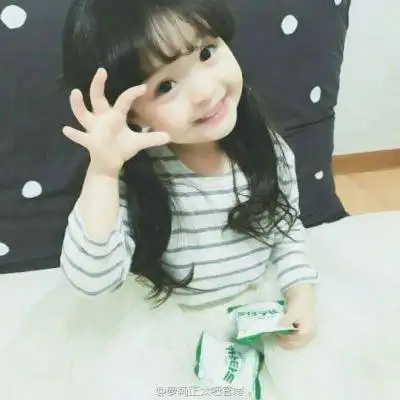 高清好看的超萌可爱小女孩微信头像