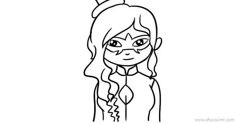 毒娘娘儿童画怎么画毒娘娘简笔画简单又好看