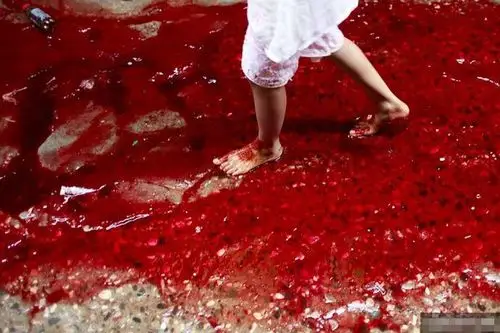 孟加拉首都!整条街道都流淌着鲜红色的血河