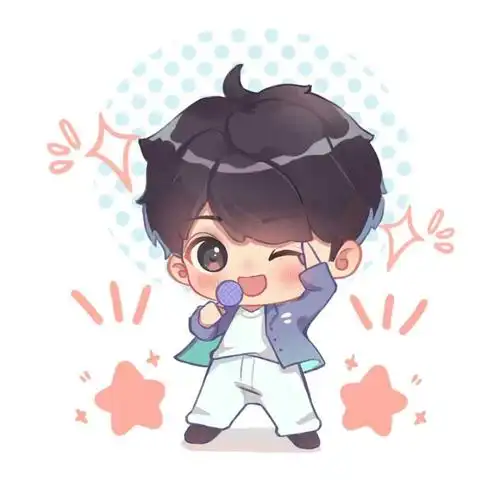 手绘q版可爱小男孩头像图片_男生动漫头像_头像屋