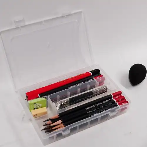 启励工厂直销素描套装 绘画套装专业美术初学入门绘图素描笔批发