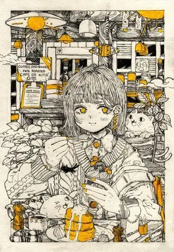 日本插画师きたむらしゅ91