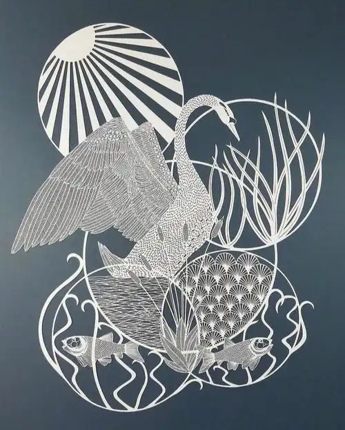 现代剪纸作品欣赏