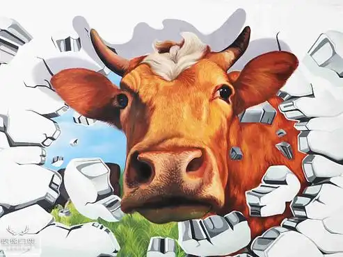 创意自然  杜涛团队3d地画作品街头地面3d立体画-2011西安世界