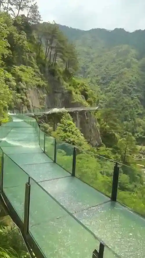 水上乐园版玻璃桥居然还有这样的玩法羡慕那个小哥哥