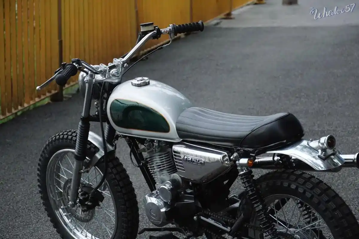 五羊 本田cg125 改装完成