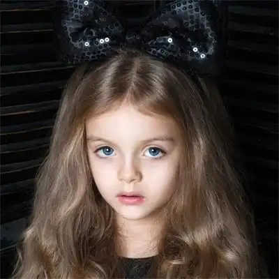 可爱软萌外国小孩头像宠娃女孩子专用