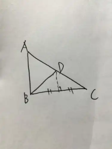 直角三角形中,判定点d是否为外心时,一定要ad=bd=cd才可以证明,还是