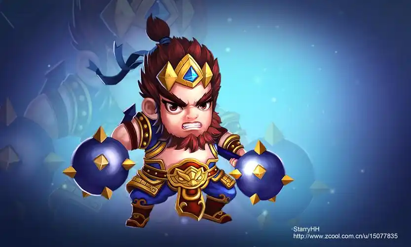 q版三国人物原画设计