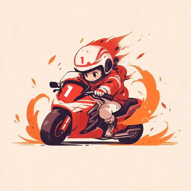 头像分享 | 摩托车赛车手9315q版.高清原图自取请看首页  - 抖音