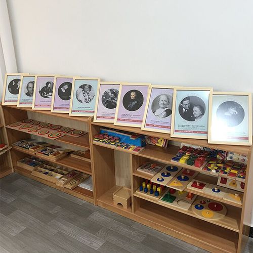 蒙台梭利画像 蒙特梭利教育珍藏版蒙氏教具早教教室蒙氏挂像照片