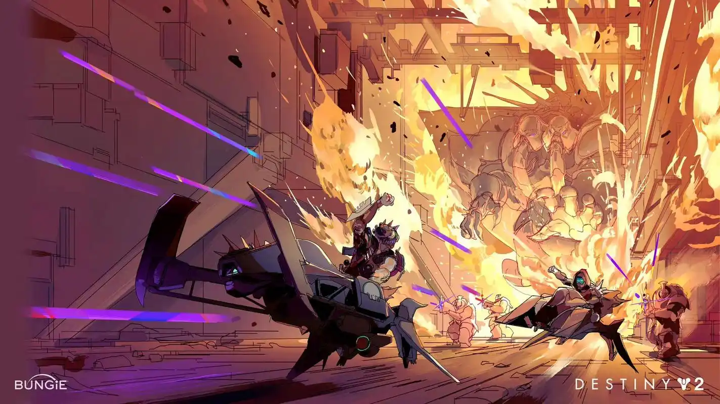 游戏《命运2》场景概念设计欣赏,by gabo garza ​​​.