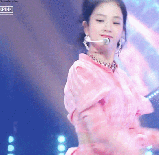 金智秀jisoo动图 cr.weibo-september galaxy