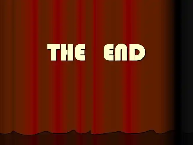 the end