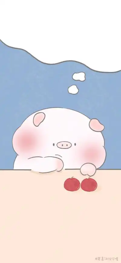 幸福的猪猪壁纸