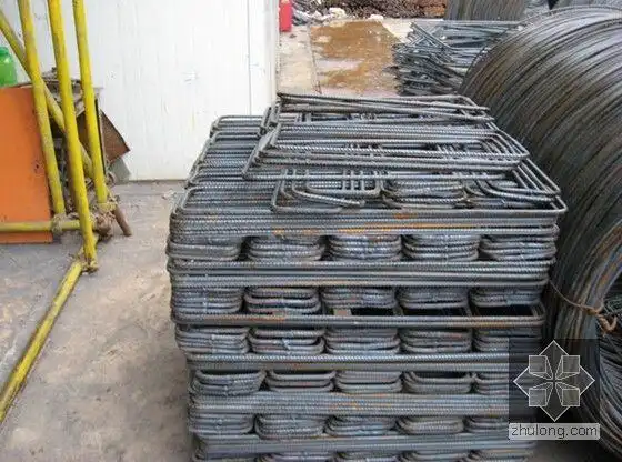 封闭箍筋闪光对焊实例图