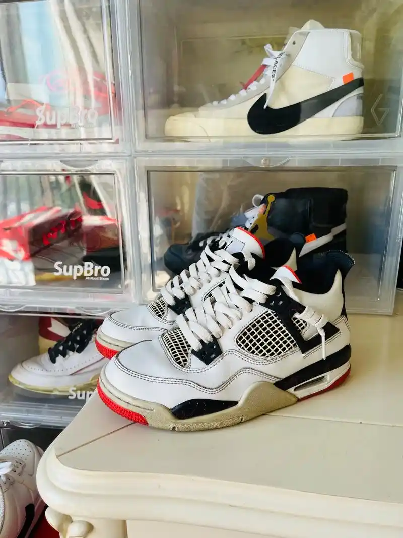 aj4 热熔岩 37.5  原盒 正品  8新 - 抖音